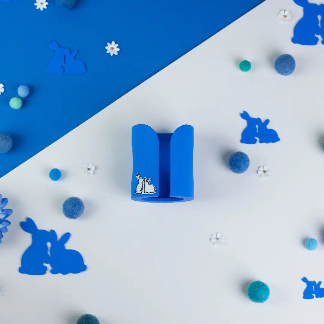 SINGLE Cage/Wall Mounted Water Bottle Holder - Sky Blue - TRADE-1