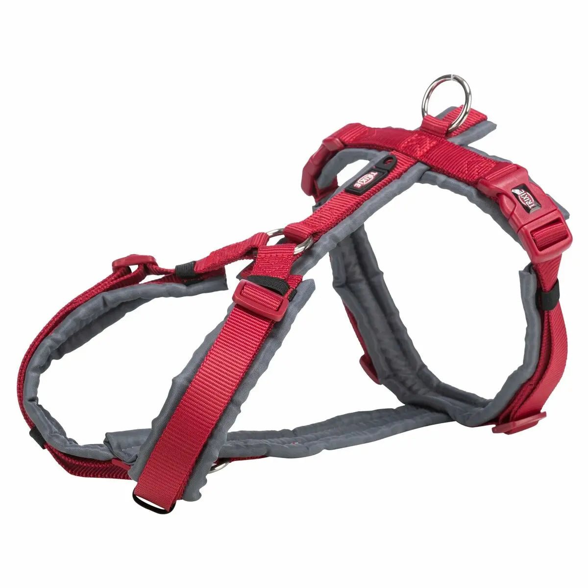 Dog Harness Trixie Premium Trekking Red Graphite XS/S-0