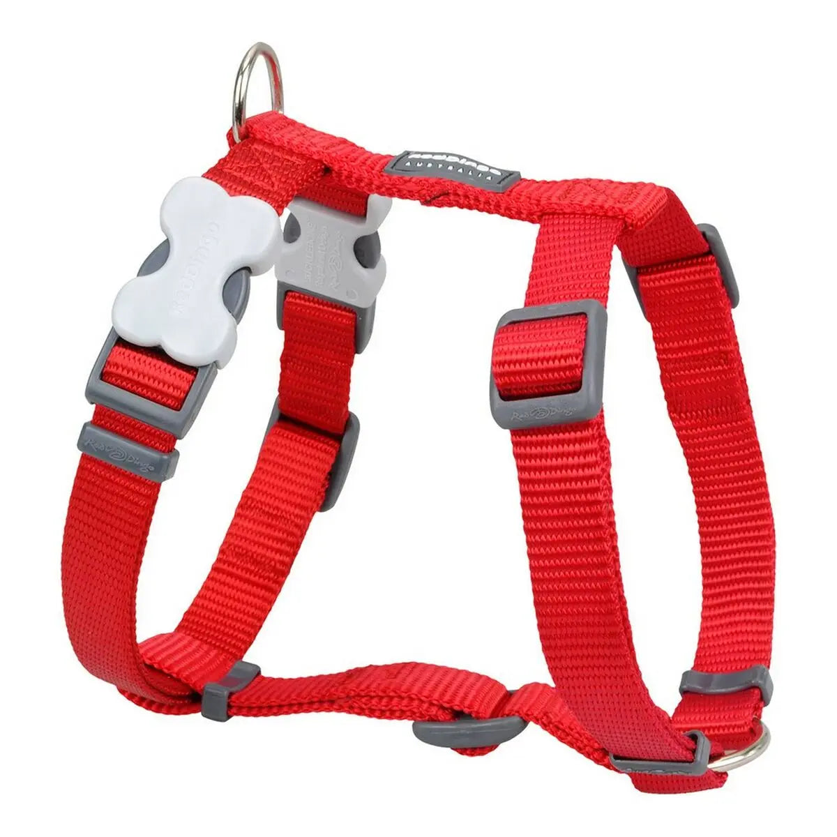 Dog Harness Red Dingo Smooth 25-39 cm Red-0