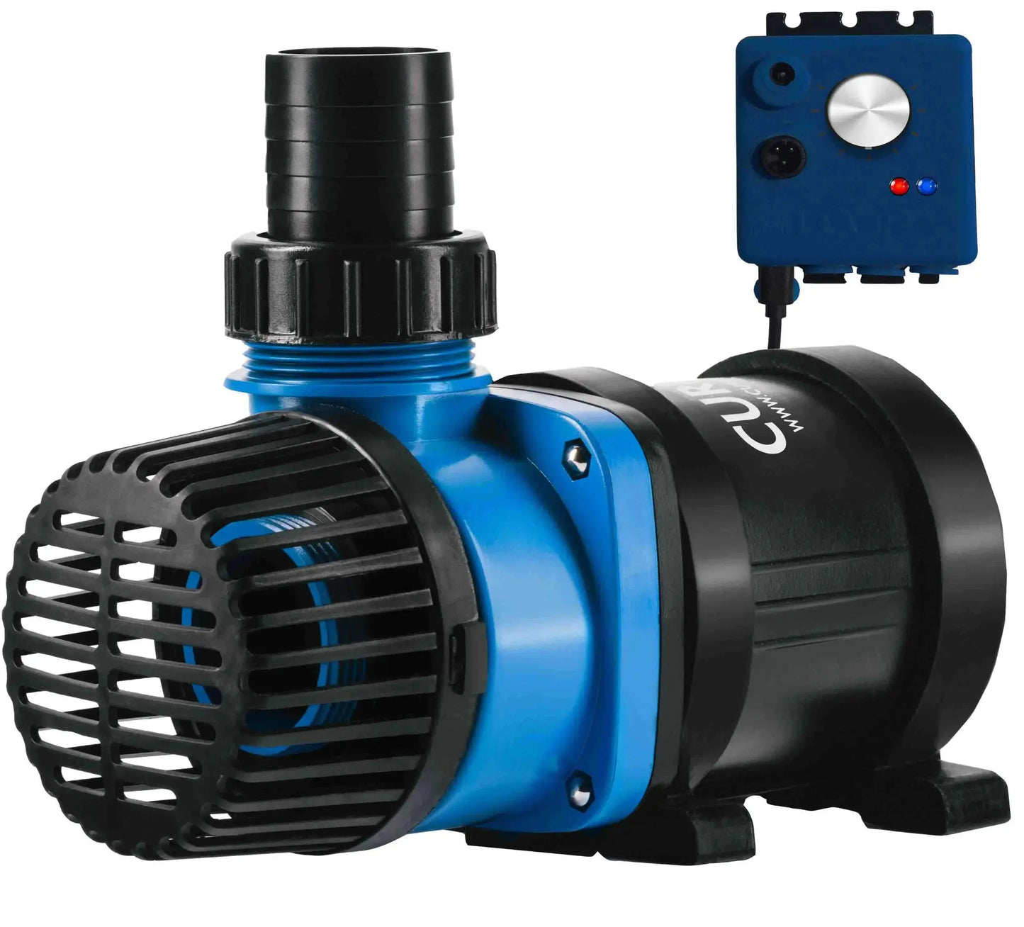 CURRENT USA eFlux DC Flow Pump with Control 3170 GPH | Loop Controllable Aquarium DC Return 635-3170 GPH | Quiet Submersible or External | Fish Tank Sump Pond Freshwater and Saltwater Marine Use Zooko