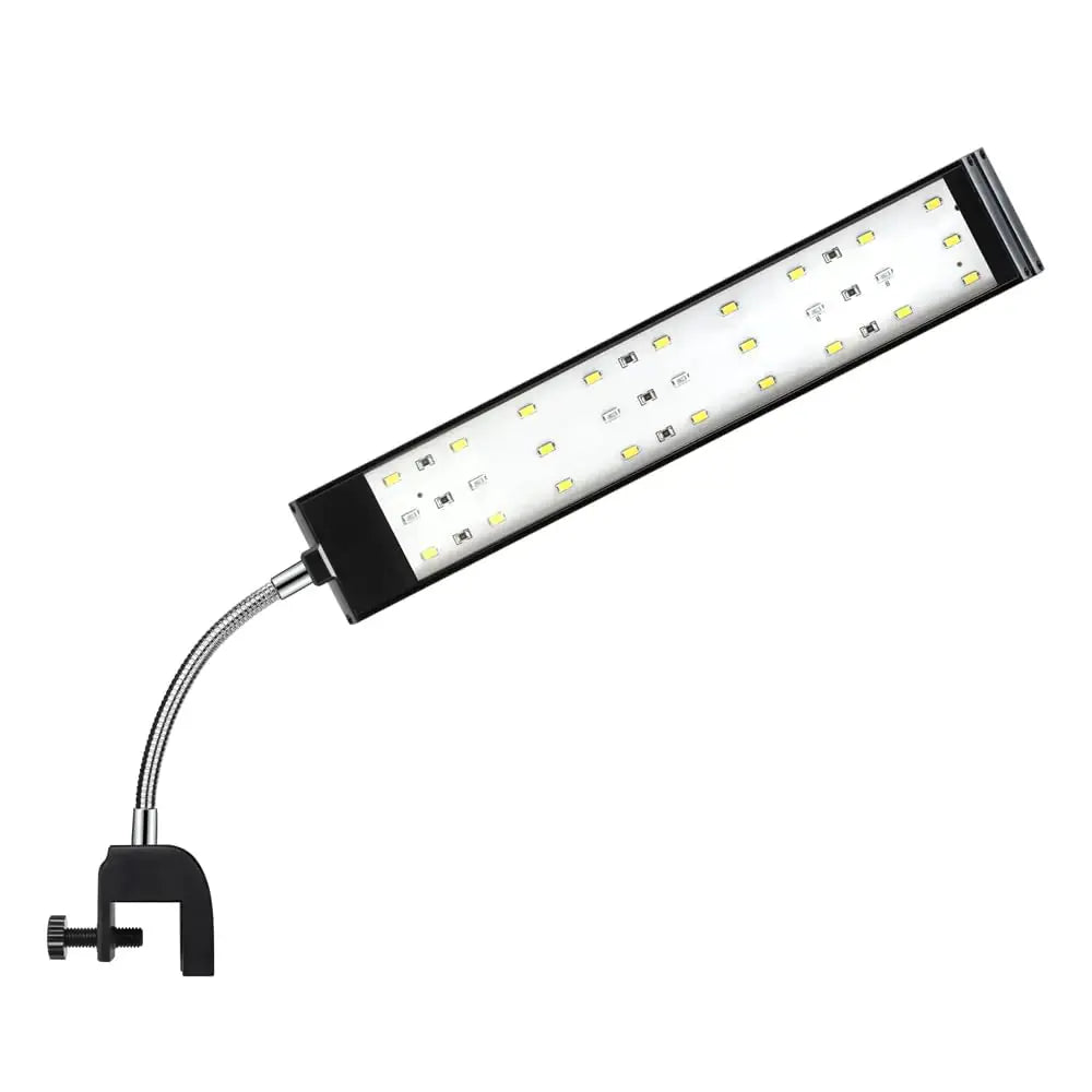 DaToo Aquarium Light Small LED Clip Light for Fish Tank 10W 1 Yr Warranty Zooko