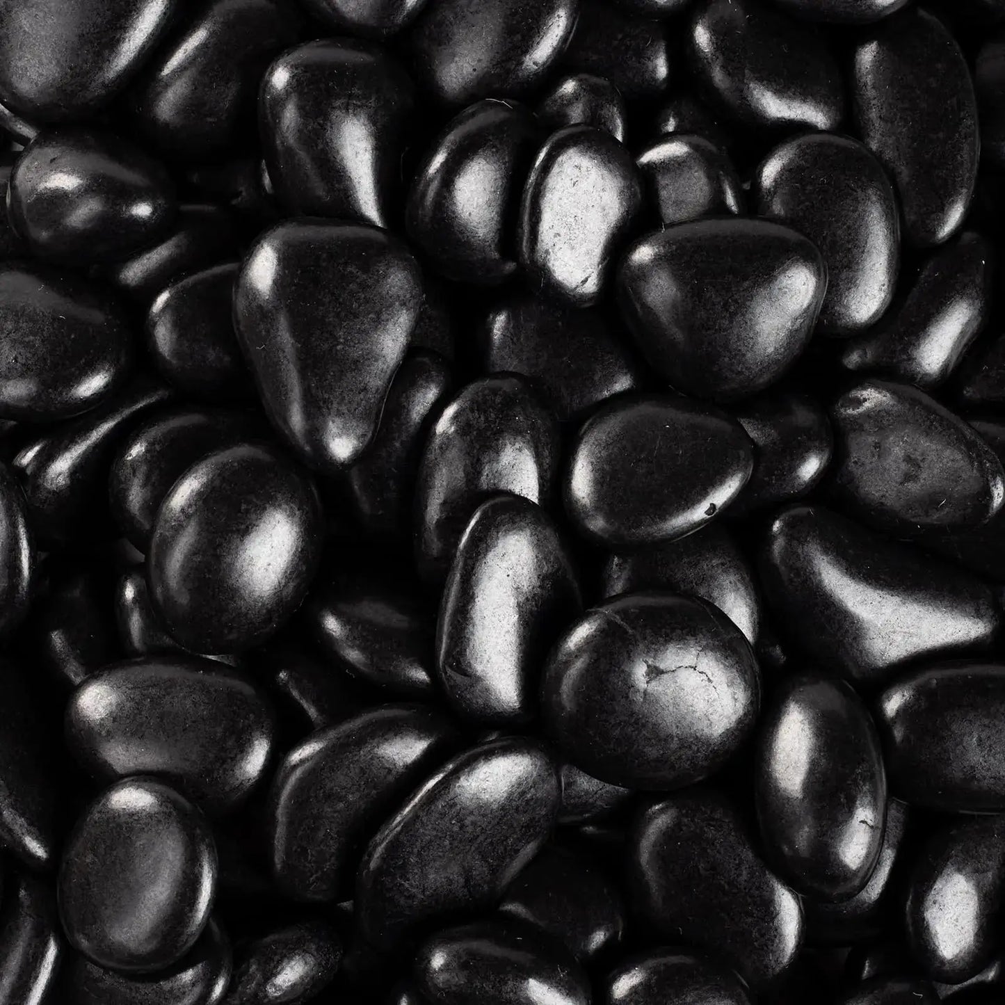 Riavserq 20lb Black River Rock Suitable for Aquarium Gravel vase Decorative Stone Plant Rock Rock for houseplants Zooko