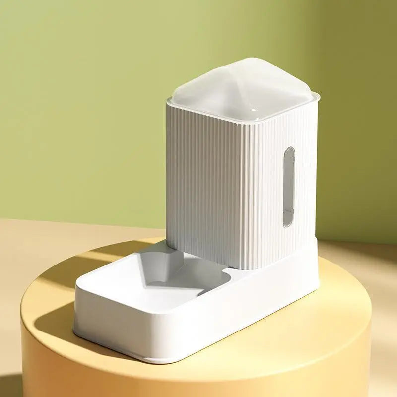 Automatic Pet Feeder With Hygienic Drinking System-6