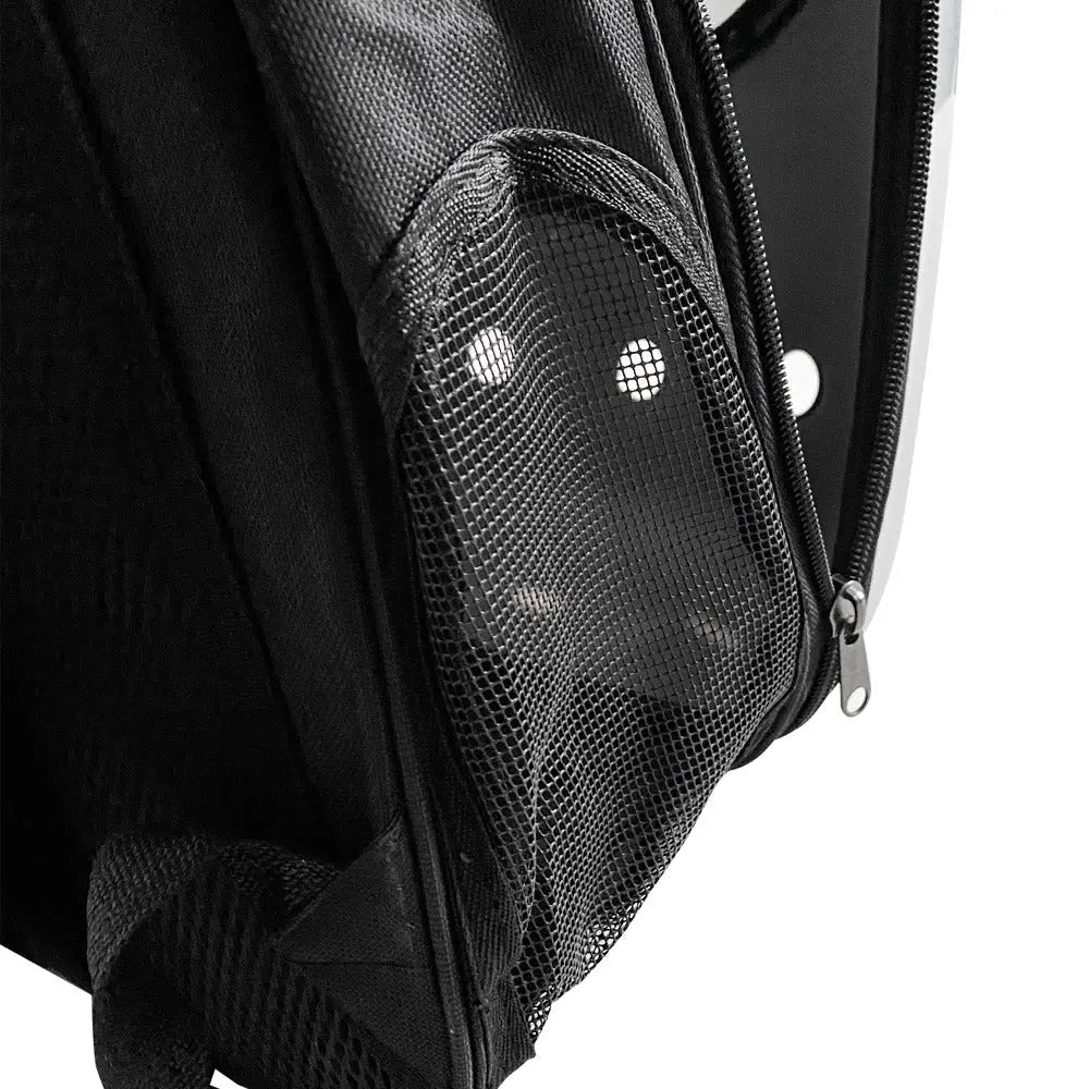 Plecak do noszenia zwierząt, srebrny-4