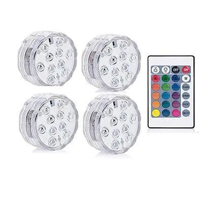 16 Colors Rgb Submersible Pool Light With Rf Remote Control - Illuminate Your Water Wonderland-12