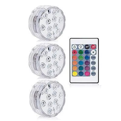 16 Colors Rgb Submersible Pool Light With Rf Remote Control - Illuminate Your Water Wonderland-10