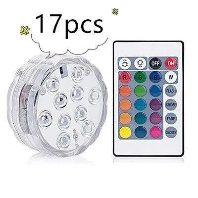16 Colors Rgb Submersible Pool Light With Rf Remote Control - Illuminate Your Water Wonderland-24