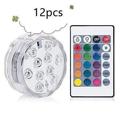 16 Colors Rgb Submersible Pool Light With Rf Remote Control - Illuminate Your Water Wonderland-20