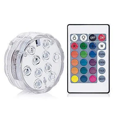 16 Colors Rgb Submersible Pool Light With Rf Remote Control - Illuminate Your Water Wonderland-5