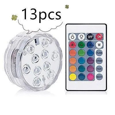 16 Colors Rgb Submersible Pool Light With Rf Remote Control - Illuminate Your Water Wonderland-21