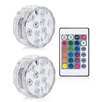 16 Colors Rgb Submersible Pool Light With Rf Remote Control - Illuminate Your Water Wonderland-7