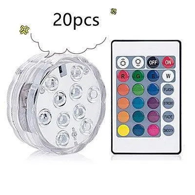 16 Colors Rgb Submersible Pool Light With Rf Remote Control - Illuminate Your Water Wonderland-27