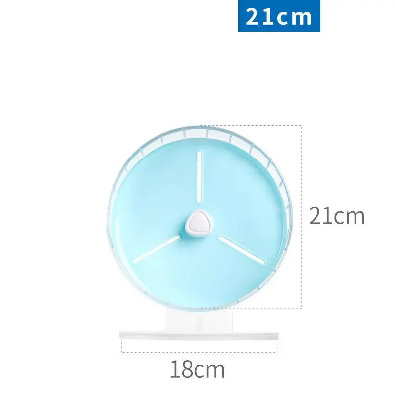 Ultra-Quiet Hamster Running Wheel Roller With Stand - The Perfect Toy For Your Furry Friend-13