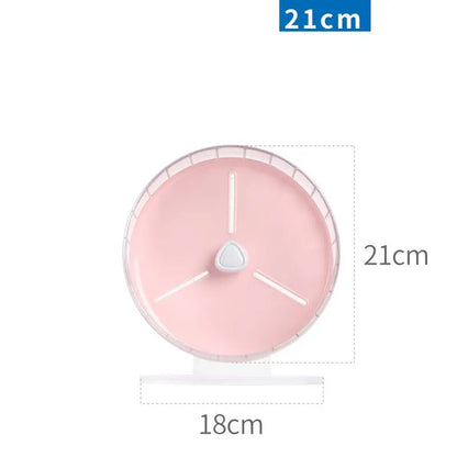 Ultra-Quiet Hamster Running Wheel Roller With Stand - The Perfect Toy For Your Furry Friend-12