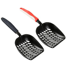 Extra Large Black Coated Aluminum Alloy Cat Litter Shovel-2