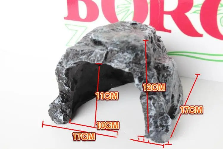Resin Reptile Hideout Cave - Big Mouth Edition-2