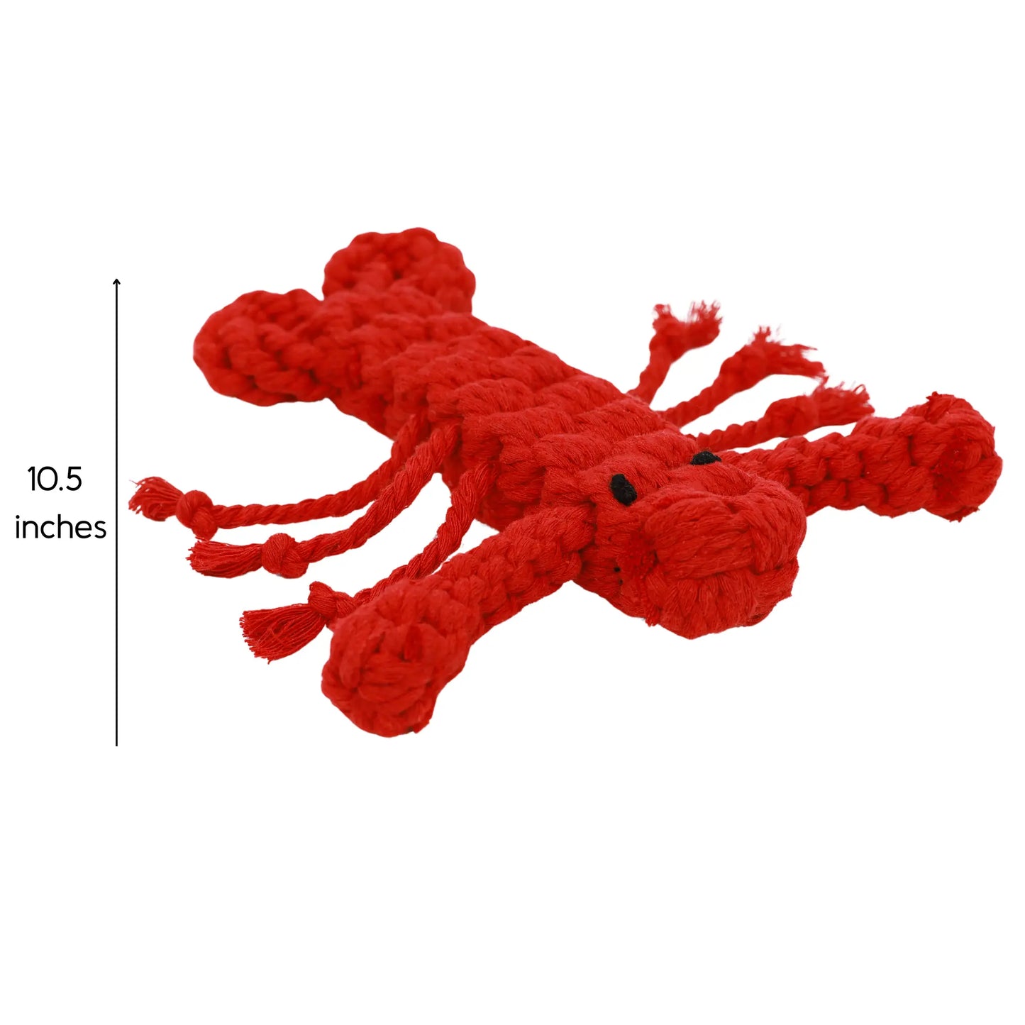 Rose the Lobster Pet Rope Toys-3