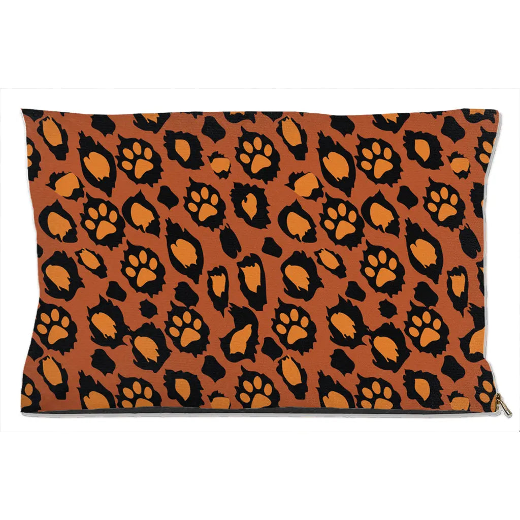 Leopawd Skin Dog Bed-0