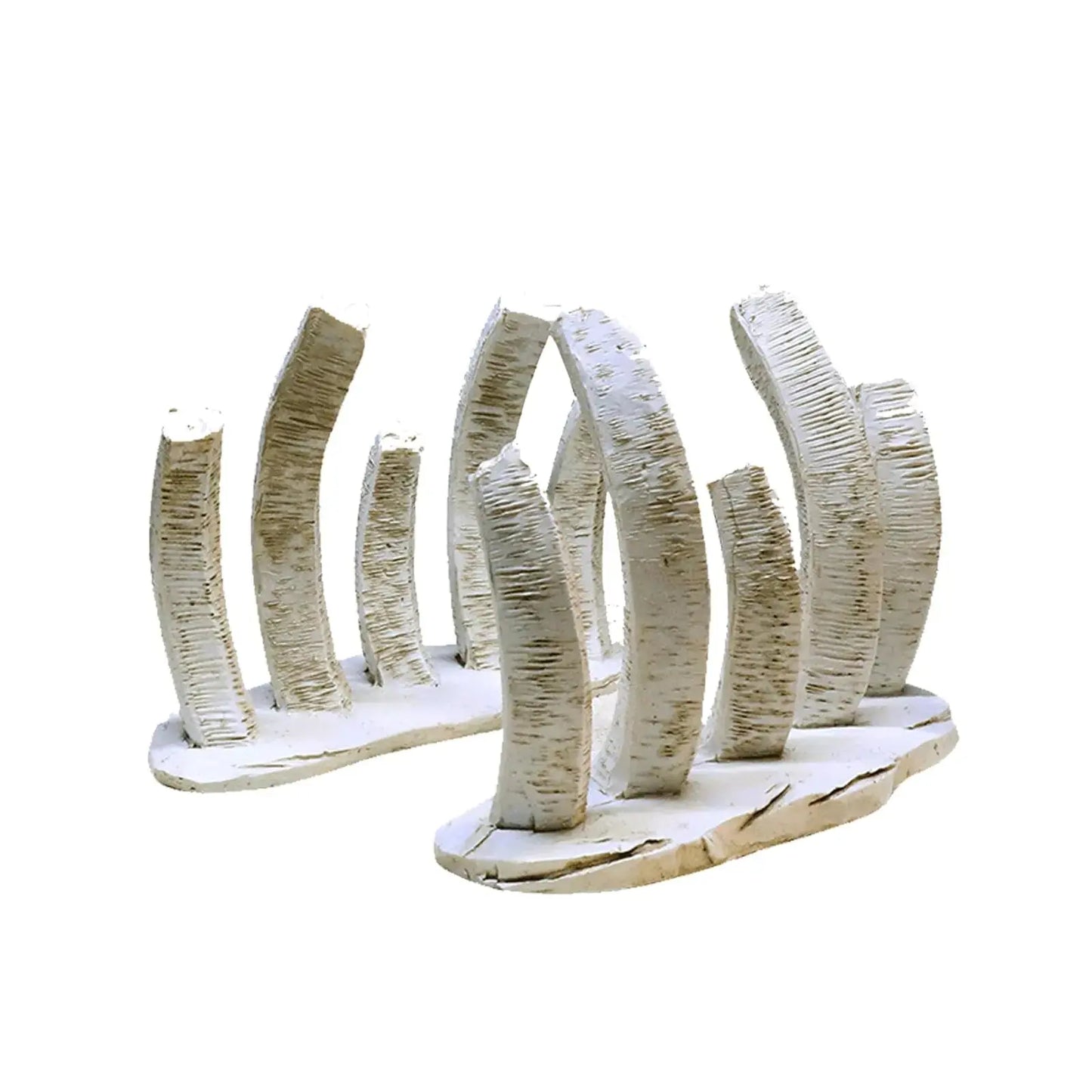 Saim 2 PCS Dinosaur Bones Aquarium Decorations Fish Tank Dinosaur Keel Décor for Aquarium Betta Decor Zooko