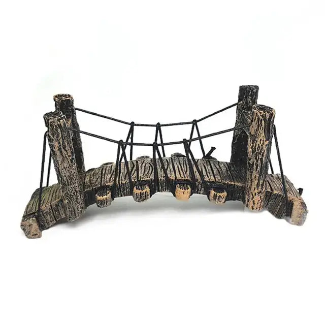 Fake Aquarium Water Bridge Ornament Zooko