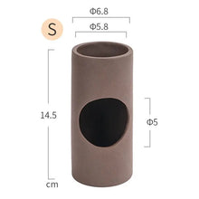 Golden Silk Bear Ceramic Hamster Zisha Tunnel Room - Ultimate Luxury Hamster Habitat-1