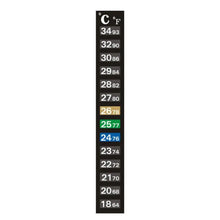 WAGA Digital Temperature Sticker Adhesive Thermometer Strip Aquarium Thermometer Sticker Temperature Thermometer Strips in Degree Fahrenheit and Celsius Display for Fish Tank and Aquarium Zooko
