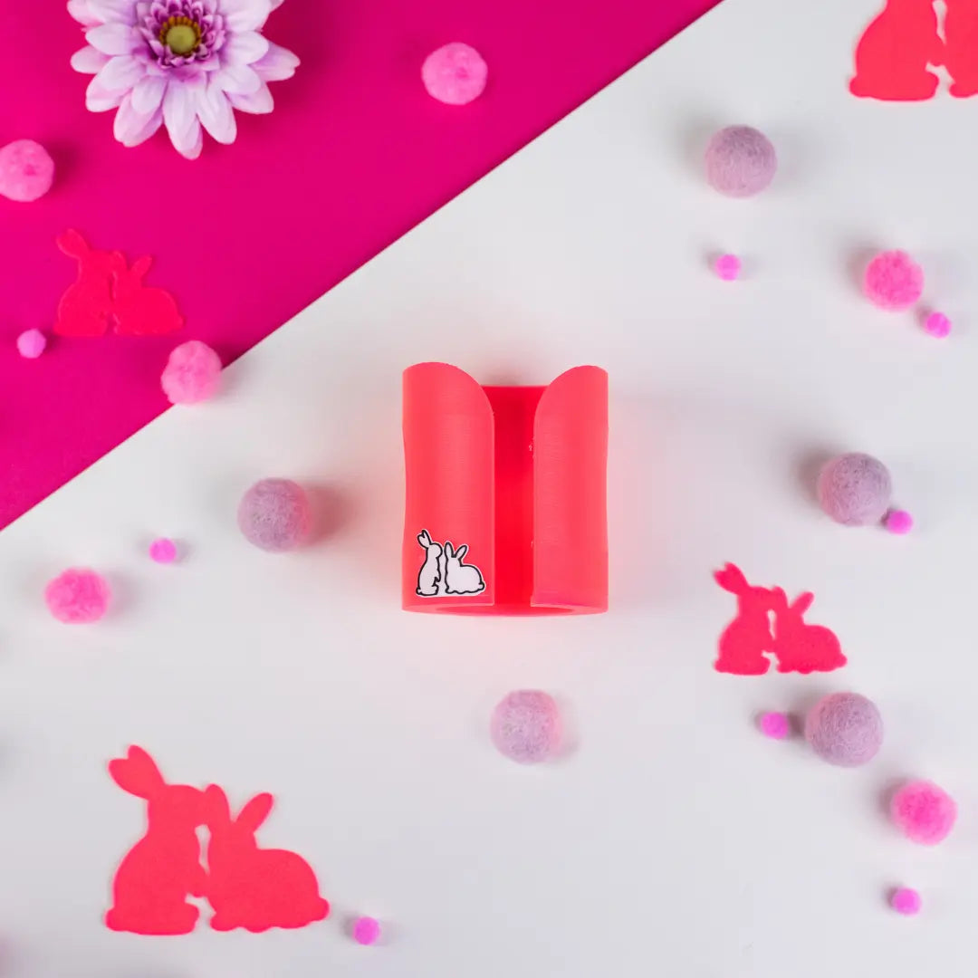 Guinea Pig & Rabbit Water Bottle Holder - Anime Pink-1