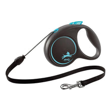 Dog Lead Flexi BLACK DESIGN 3 m Blue XS-0