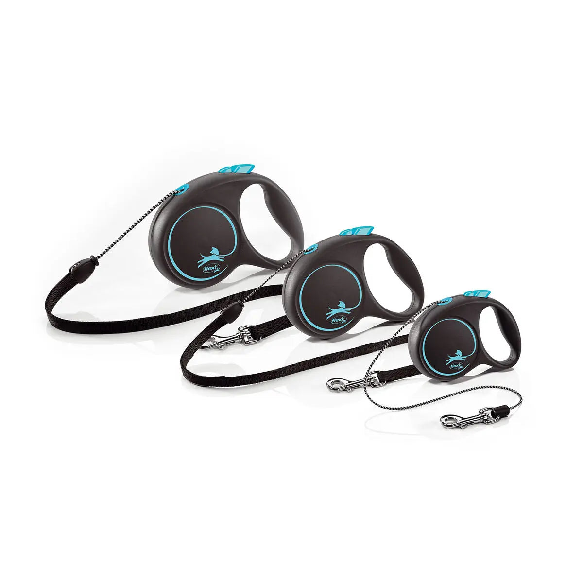 Dog Lead Flexi Flexi 5 m Silver S-2