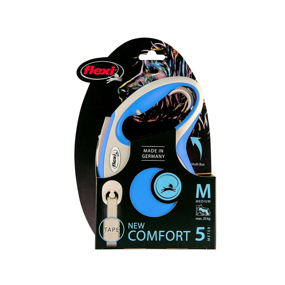 Dog Lead Flexi New Comfort L Blue (5 m)-1