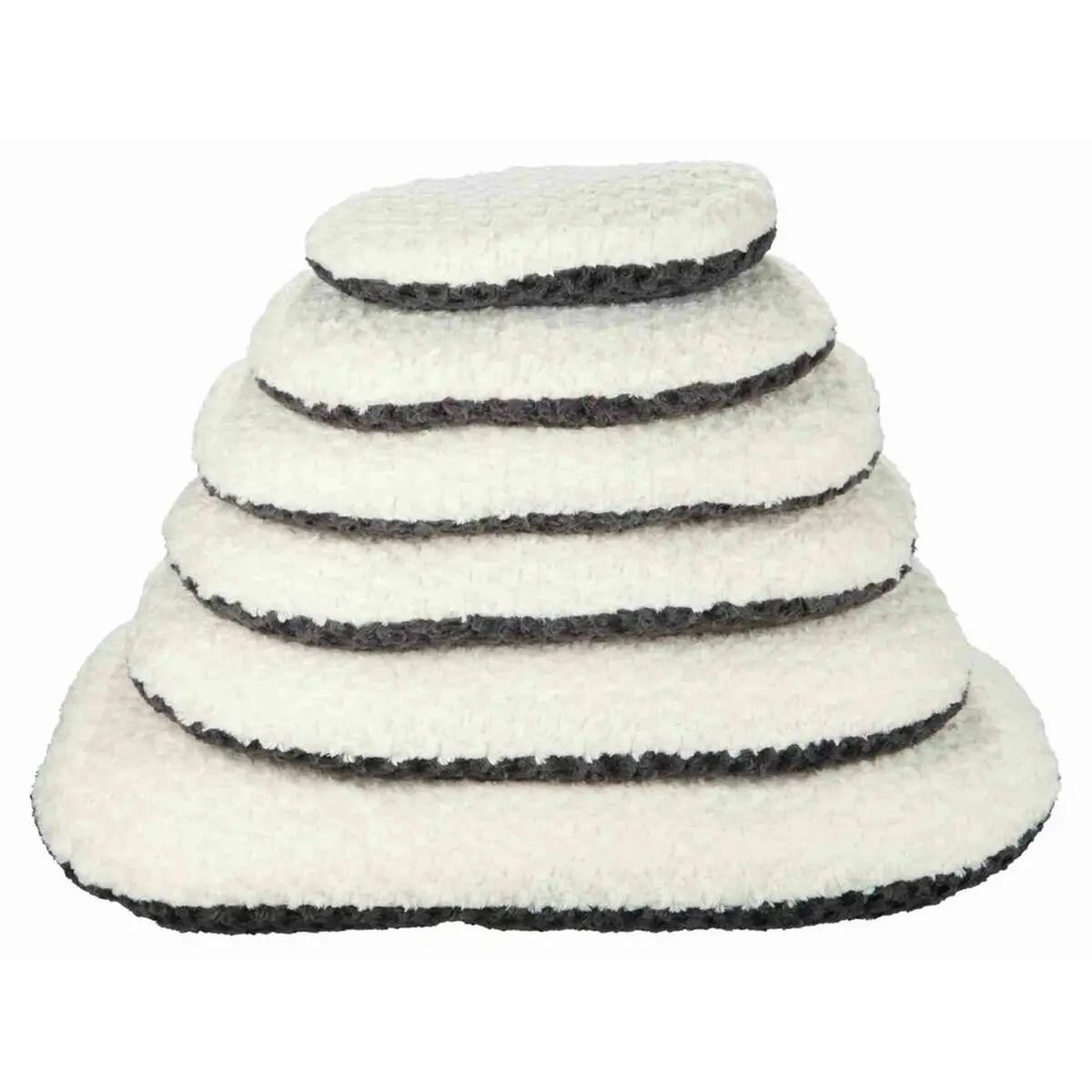 Cushion Trixie Kaline Grey Cream 64 × 41 cm-2