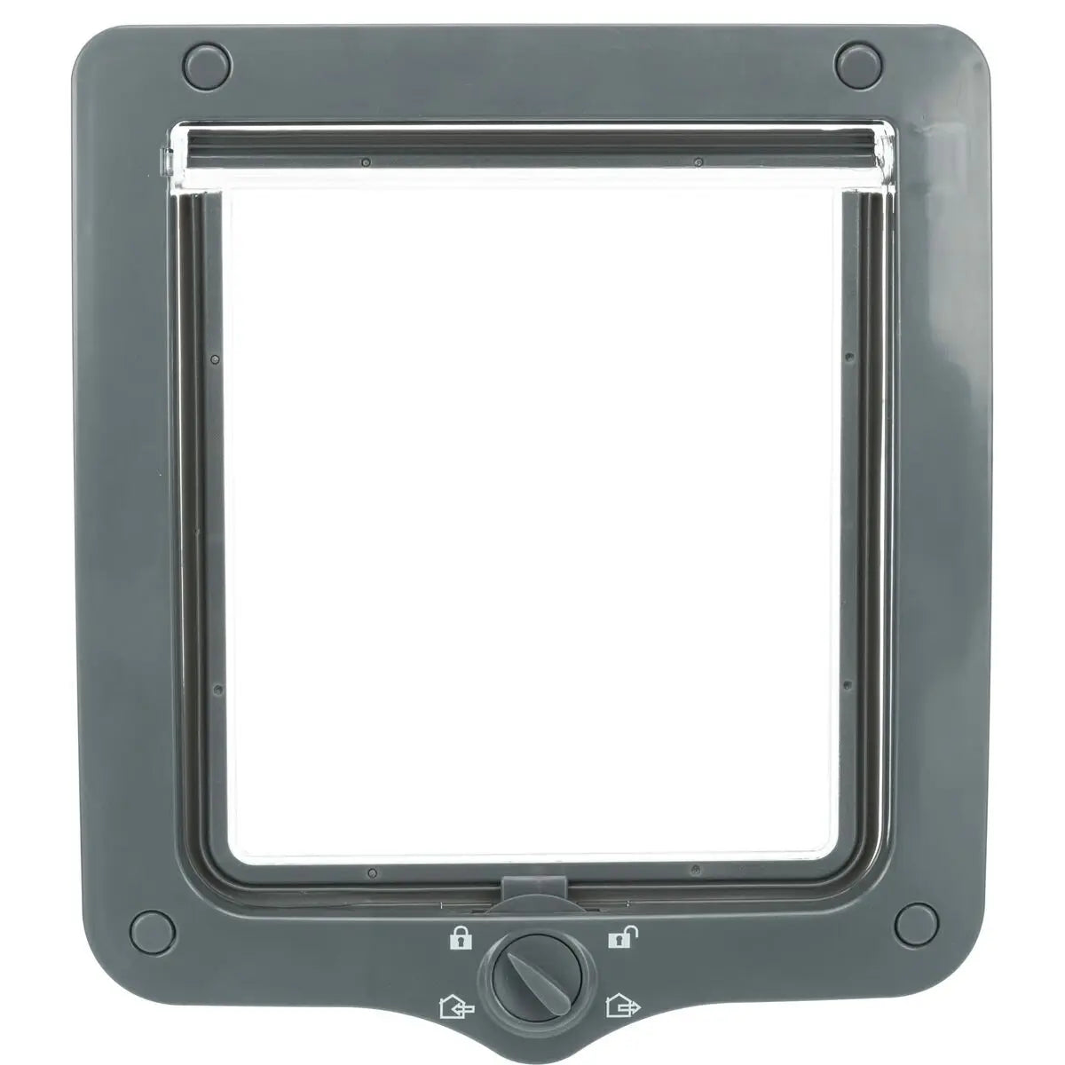 Cat Flap Trixie XXL Grey Plastic 24 x 28 cm-1