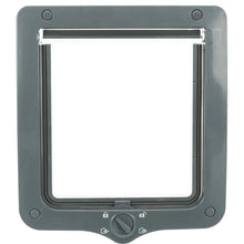 Cat Flap Trixie XXL Grey Plastic 24 x 28 cm-1
