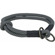 Dog Training Collars Trixie Soft Rope Black Grey XS/S 30 cm-0