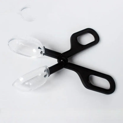 Durable Abs Insect Trap With Scissor Handle - Perfect For Small Pet Feeding And Cleaning-0