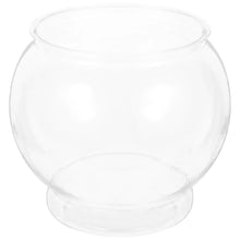 POPETPOP Plastic Fish Bowls Round Aquarium Clear Fish Keeper Fishbowl Vase Pot for Wedding Party Event Christmas Holiday Home Decor 18cm Zooko