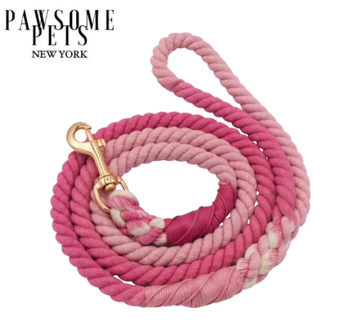 ROPE LEASH - CHERRY BLOSSOM-0