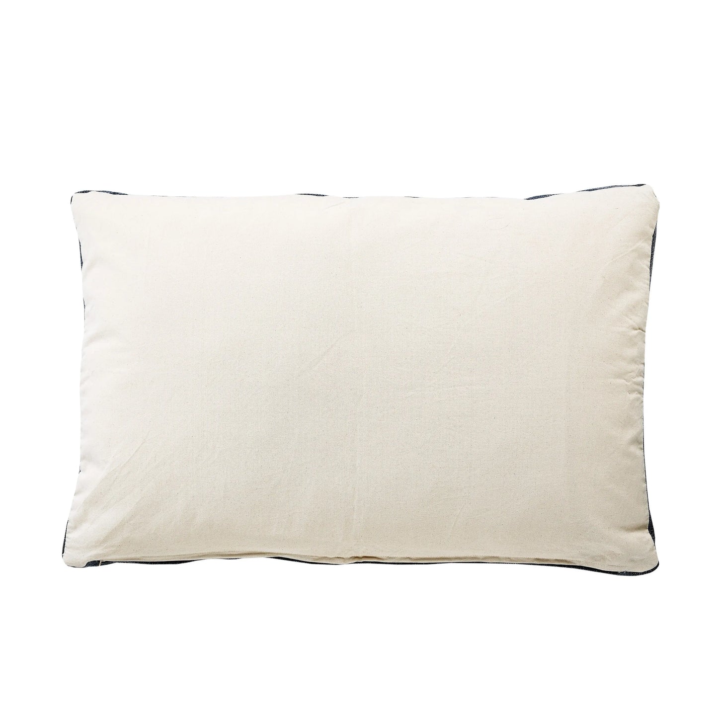 24" X 36" Stonewashed Blue Medallion Pillow Style Pet Bed With Removable Cover-4