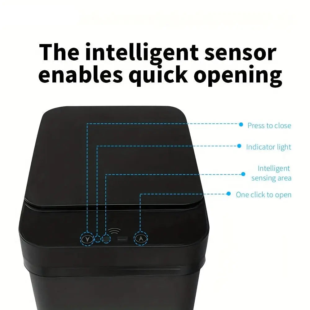 Smart Sensor Automatic Trash Can-1
