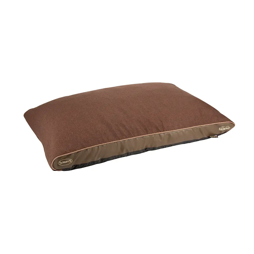 Hilton Memory Foam Orthopaedic Dog Bed / Dog Mattress (Burgundy, Brown, Grey) by Scruffs-2