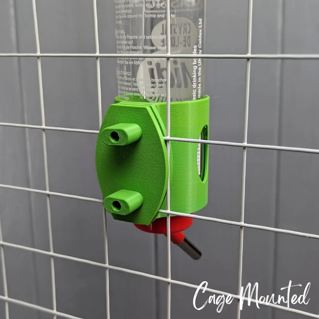 Guinea Pig & Rabbit Water Bottle Holder - Kiwi Green-4