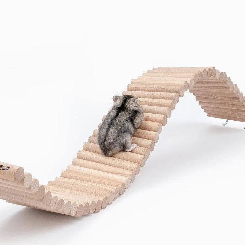 Rustic Woodland Hamster Swing-3