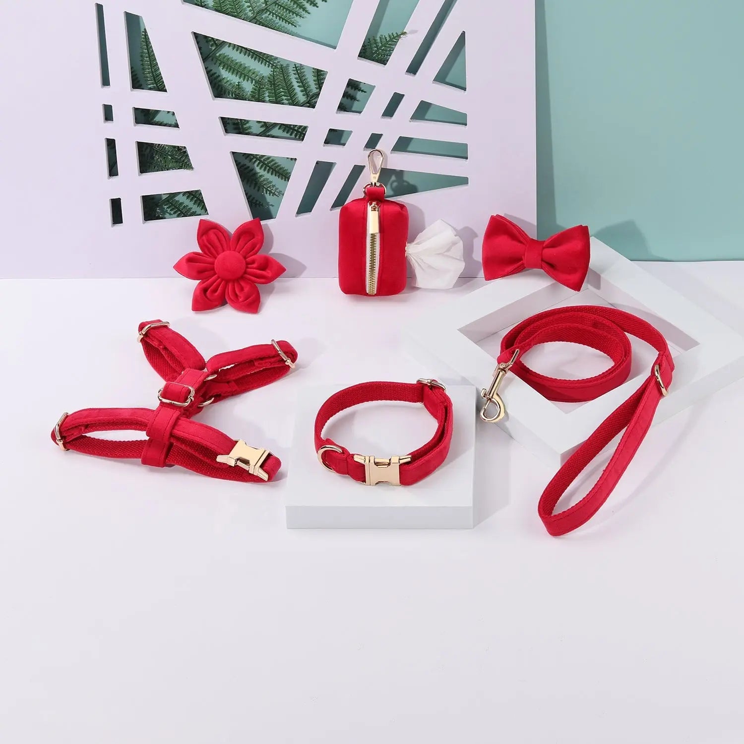 STEP IN FLORAL BUNDLE - RED (6 pieces)-0