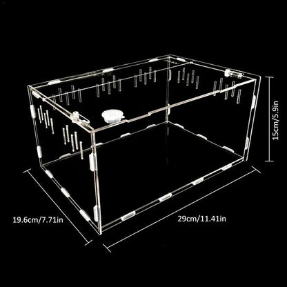 Reptile Haven: Crystal Clear Breeding Box For Your Beloved Pets-2