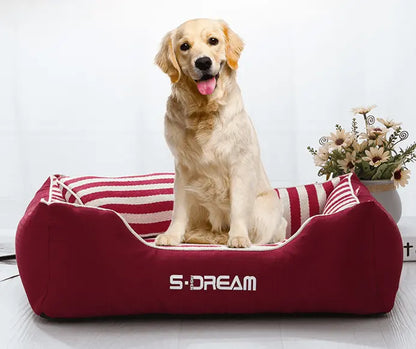 Luxury Washable Pet Bed: Comfort And Style Combined-2