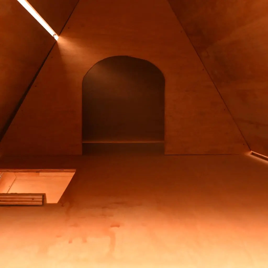 vidaXL Rabbit Hutch Solid Pine & Fir Wood 59.8"x50.4"x42.5"-2