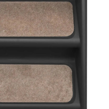 vidaXL Dog Stairs Foldable Dog Ramp Pet Stairs for High Bed Couch Car Sofa-4