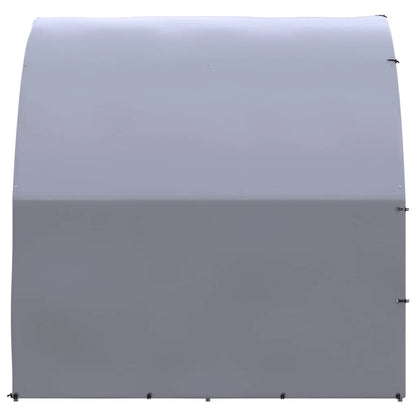 vidaXL Outdoor Chicken Coop 9.8'x65.6'x6.6' Galvanized Steel-4