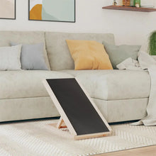 vidaXL Dog Ramp Foldable Adjustable Canine Ramp for Car Bed Solid Wood Fir-1