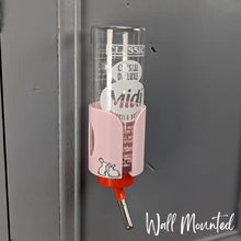 Guinea Pig & Rabbit Water Bottle Holder - Pastel Pink-2